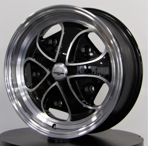 Imagem 4 de 5 de 4 Roda 15 Classic 5x205 Vw Fusca Kombi Brasilia Rdw Bd Raw