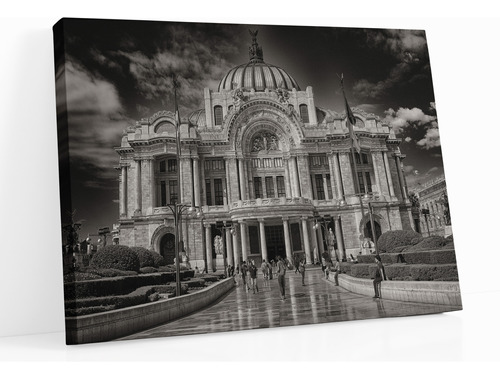 Cuadro Decorativo Ciudad Mexico Canvas Bellas Artes