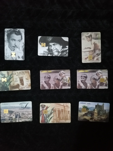 Tarjetas Telefónicas México Varias 1998 Juego De Niños Tinta (Usado)