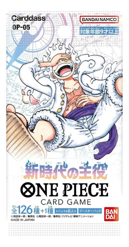 One Piece Tcg: Awakening Of The New Era Op 05 Sobre Japones Sobre Op 05