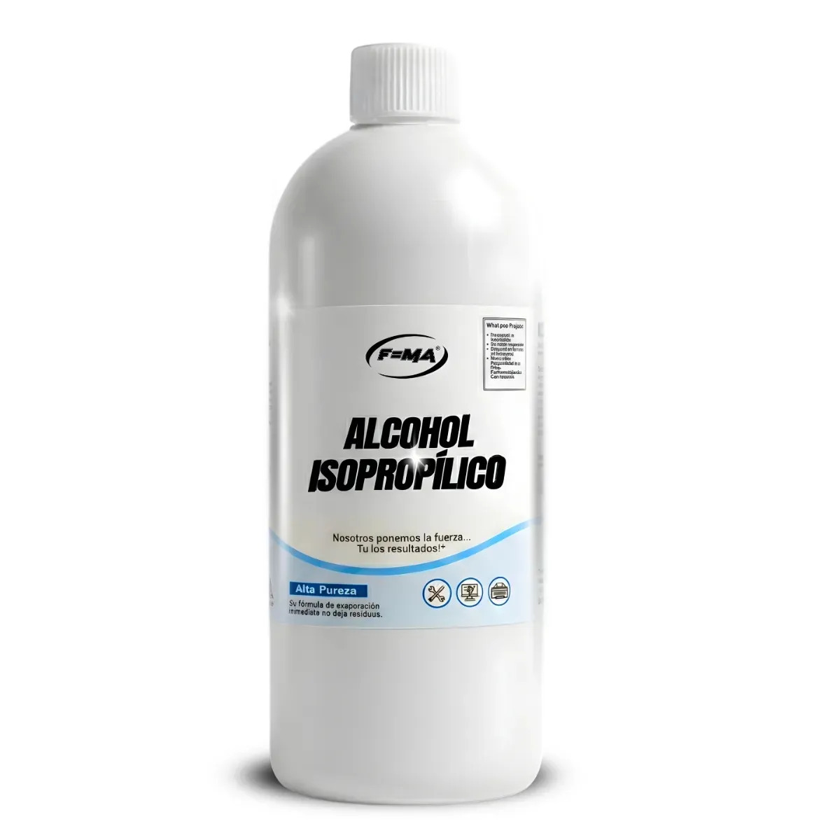 Alcohol Isopropílico FMA de 950 mL para Limpieza de Pantallas y Circuitos