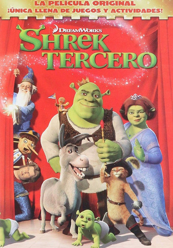 Shrek 3 Tercero Dreamworks Pelicula Dvd