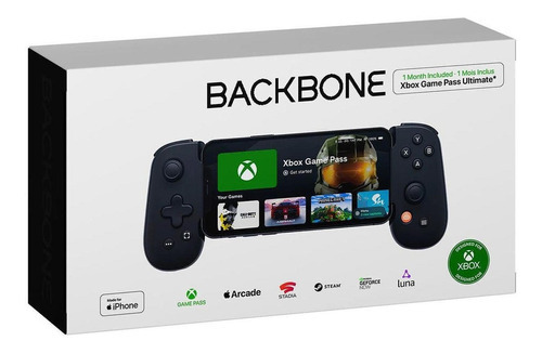Backbone One Xbox Series Edition iPhone Black Color Negro