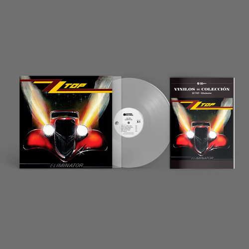 Zz Top - Eliminator 1lp Gris + Libro Folleto