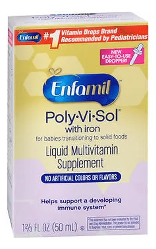 Suplemento Multivitamínico Enfamil Poly-vi-sol En Gotas Con