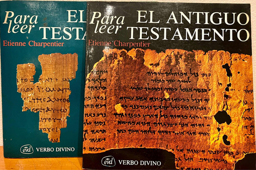Para Leer El Nuevo Y Antiguo Testamento Etienne Charpentier