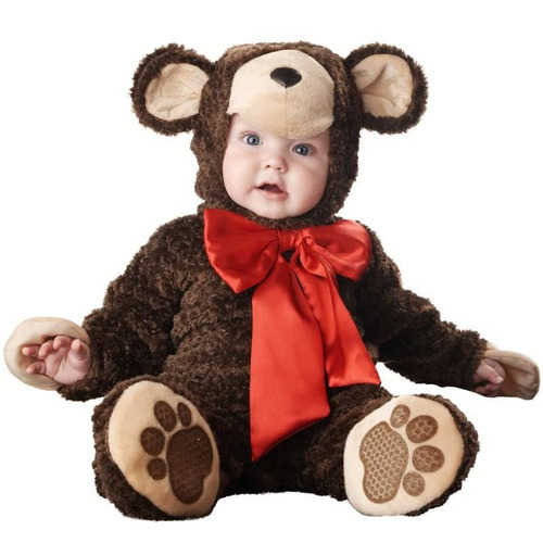 Disfraz De Oso Teddy Bebe Primavera Animales 6 A 24 Meses
