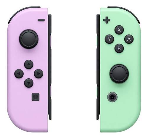 Controle Nintendo Switch Joy-con Pastel Purple / Green R / L