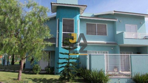 Sobrado Azul Á Venda Com 360 M2 - Indaiatuba/sp - Ca13031
