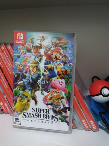 Super Smash Bros Switch Juego Fisico 