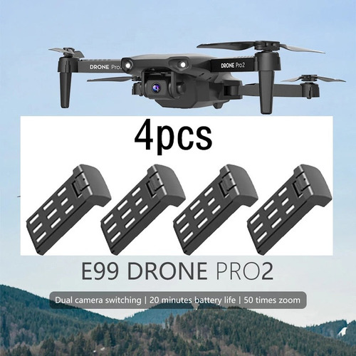 Batería Para Drones E99 Pro 2 De 4 Piezas - Batería Original