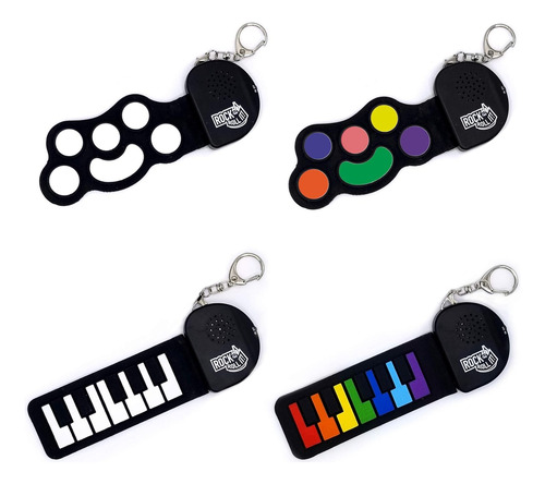 Piano De Juguete Mukikim Para Niños Negro/blanco