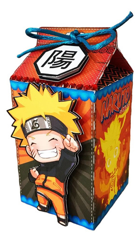 Naruto 40 Itens Milk, Cone, Sacolinha,alça, Sushi