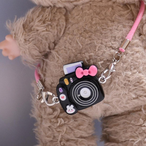 Mini Cámara Para Muñeca De Peluche, Cámara De Negro