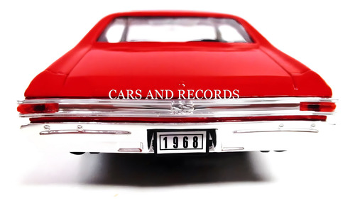 Chevrolet Chevelle Ss 1968 Iconico Muscle Car - R Welly 1/24
