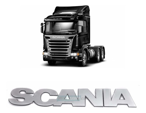 Emblema Frontal Para Scania G R 2010 A 2016 Highline Letreir
