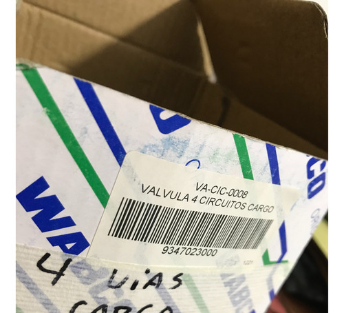 Valvula 4 Vias Cargo 815 (9347023000)