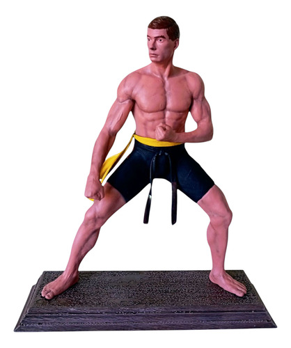 Van Damme Clássico Frank Dux Action Figure Boneco Estátua