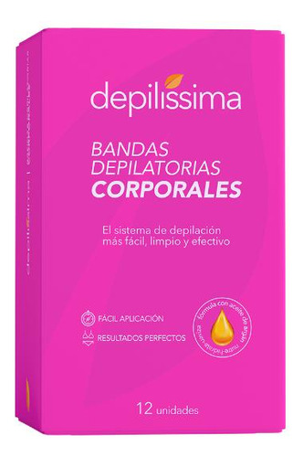 Bandas Depilatorias Depilissima Corporales