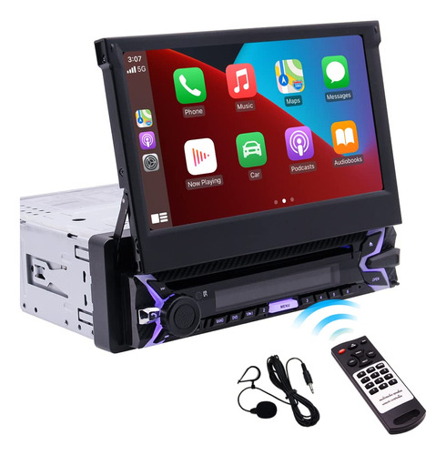 Radio Android 7 Estereo Solo Din Bluetooth Pantalla Cd