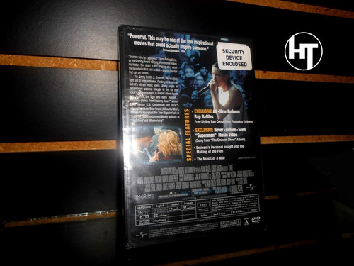 Imagen 8 de 8 de Eminem, 8 Mile, Pelicula, Dvd, Original, Nueva, En Espa