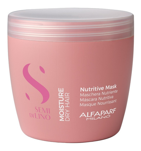 Alfaparf Semi Di Lino Moisture Mascara Nutritiva 500ml 6c