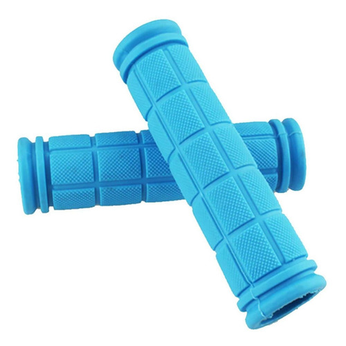 Empuñaduras Manillar., Mxhag-008, 1 Par, Azul Claro, 3cm Ø