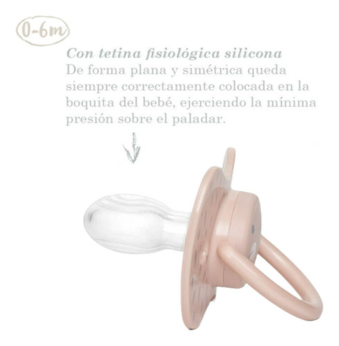 Chupon Fisiologico Silicon 0 A 6 Meses Hygge Suavinex