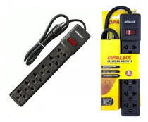 Comprar Supresor De Picos Extension Slim 6 Tomacorriente Opalux 90cm