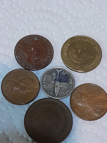 Monedas Antiguas Plata - Cobres  Precio X Lote 