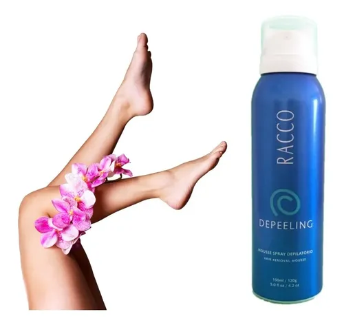 Mousse Depilatório Depeeling Racco Indolor E Prático 150ml