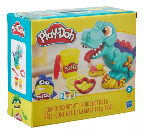 Brinquedo Massinha O Jogo Dos Dinossauros Playdoh Hasbro