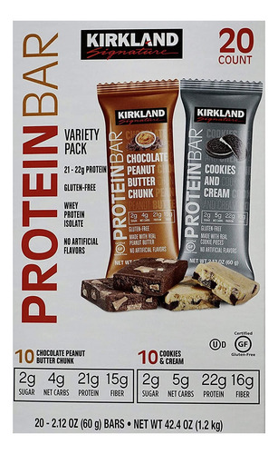 Kirkland Signature Barras De Proteínas Con Sabor A Mantequil