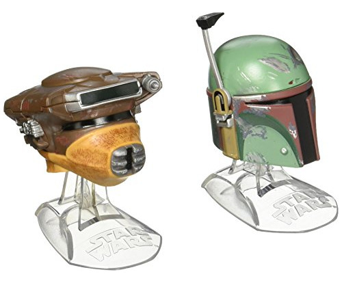 Casco Boba Fett Y Princesa Leia En Serie Titanio.