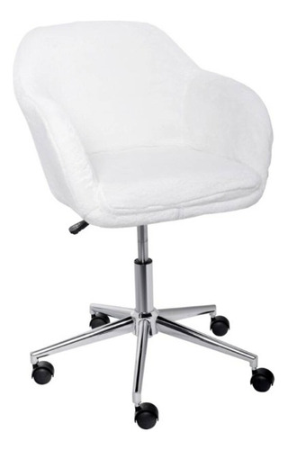 Sillón Ejecutiva Copito Blanco