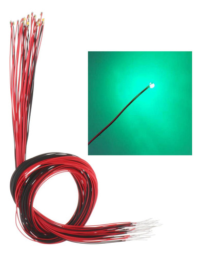 20 Piezas Micro Paisaje Luz Lámpara De Césped Mini Verde
