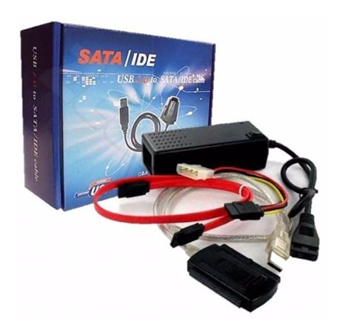 Cabo Adaptador Usb Hd Para Ide Sata 2.0 Kit Completo