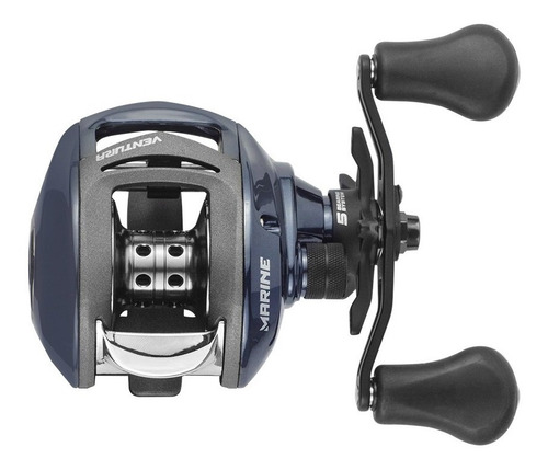 Imagem 4 de 10 de Carretilha Marine Sports Vt5 5 Rolamentos +vara De Carbono