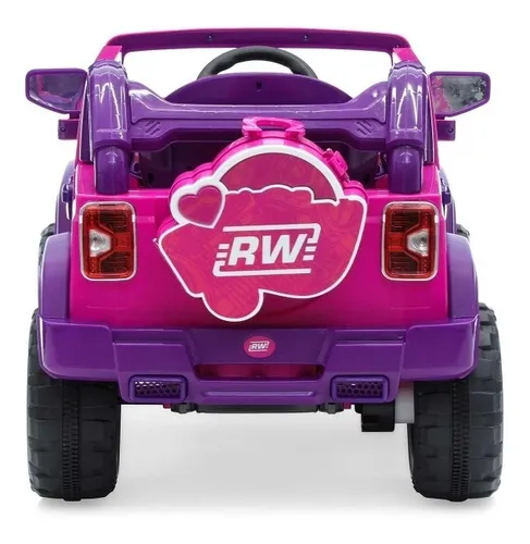 Jeep Rosa Montable Eléctrico Ideal Para Niñas De A Años montable niña Jeep Rosa Montable Eléctrico Ideal Para Niñas De A Años