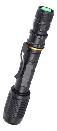 Linterna Led Superbrillante Con Zoom, Portátil De Aleación D
