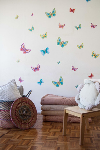 Vinilos Decorativos Pared Infantiles Linda Wall Mariposas