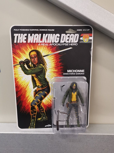 The Walking Dead Shiva Force Michonne (clean)boneco Original