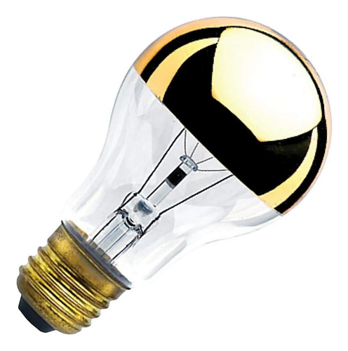 Bulbrite 60a19hg - Bombilla A19 (60 W, Base Media), Color Do