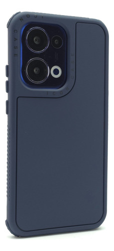 Funda 3 En 1 Para Oppo Reno 13 5g Case Uso Rudo Protector Supreme - Azul Marino Oppo Reno 13 5g