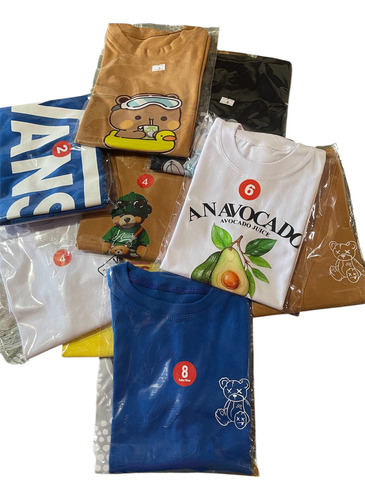 Lote De Prendas Emprendedores Amarillo