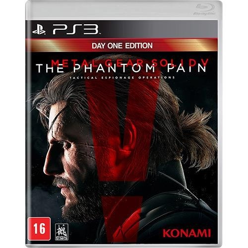  Metal Gear Solid V  The Phantom Pain - Ps3 Mídia Física