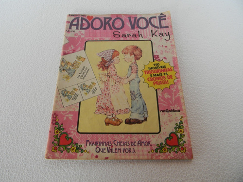 Album De Figurinhas - Adoro Você - Sarah Kay - 1984 (Usado)
