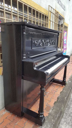 Piano Vertical Antiguo Chicago Americano Para Restaurar 