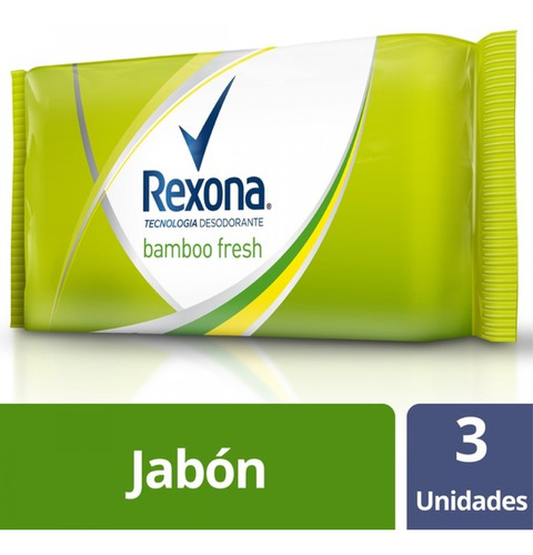 Pack X 24 Unid Jabon Tocador  Bambo Fresh 3x125 G Rexona Ja