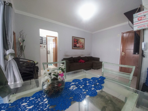 Apartamento A Venda Em Praia Grande Com Vista Para O Mar